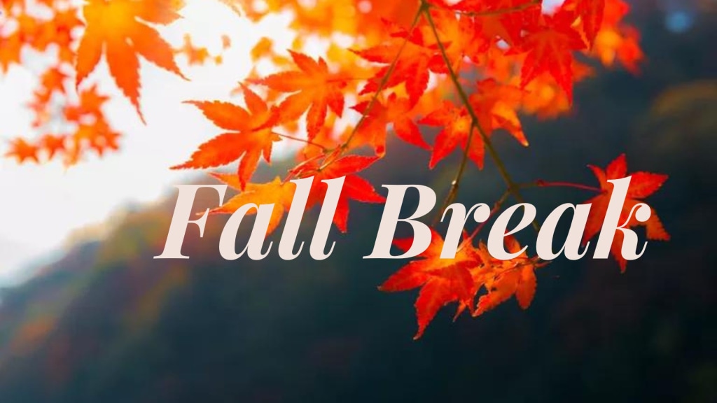 Fall Break - No School October 13th-14th